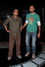 Abhay Deol and Dibakar Banerjee talk about controversial song Bharat Mata Ki Jay on 6th June 2012 (2).JPG
